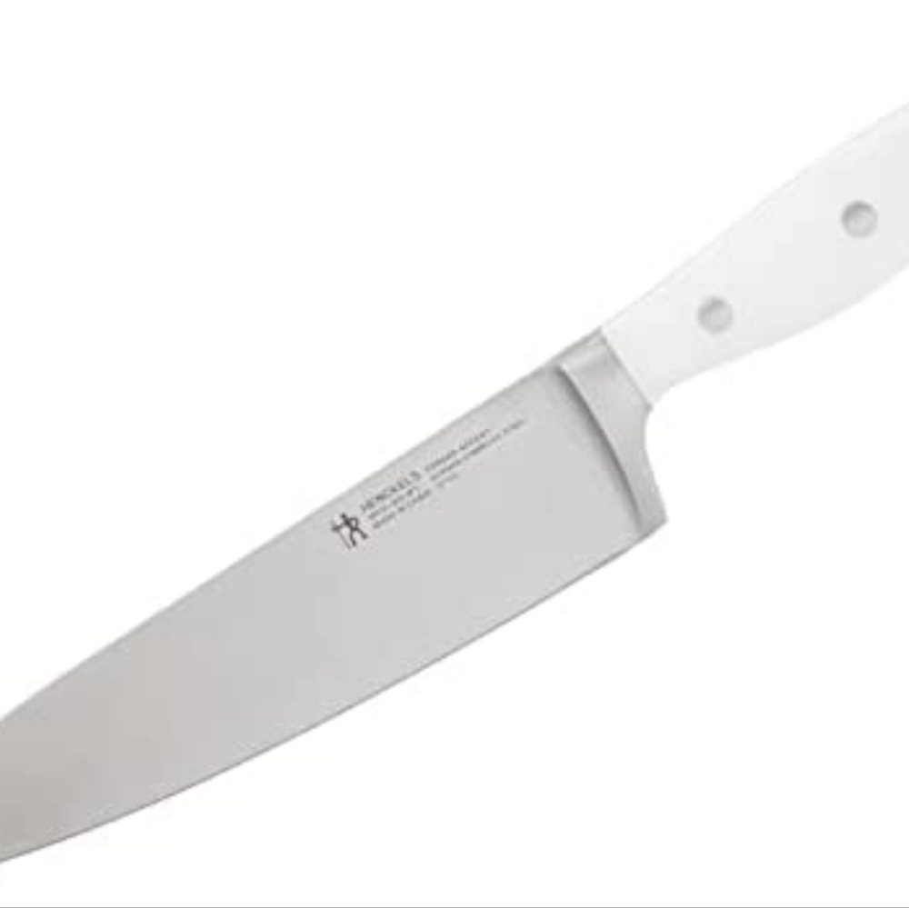 Henckels Forged Accent 8-inch Chef's Knife - White Handle